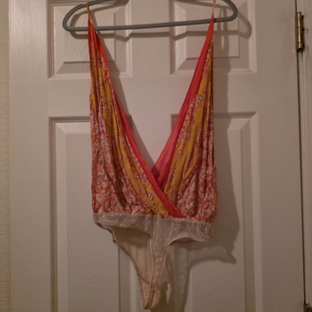 NWT Free People "Sweet Thing" bodysuit